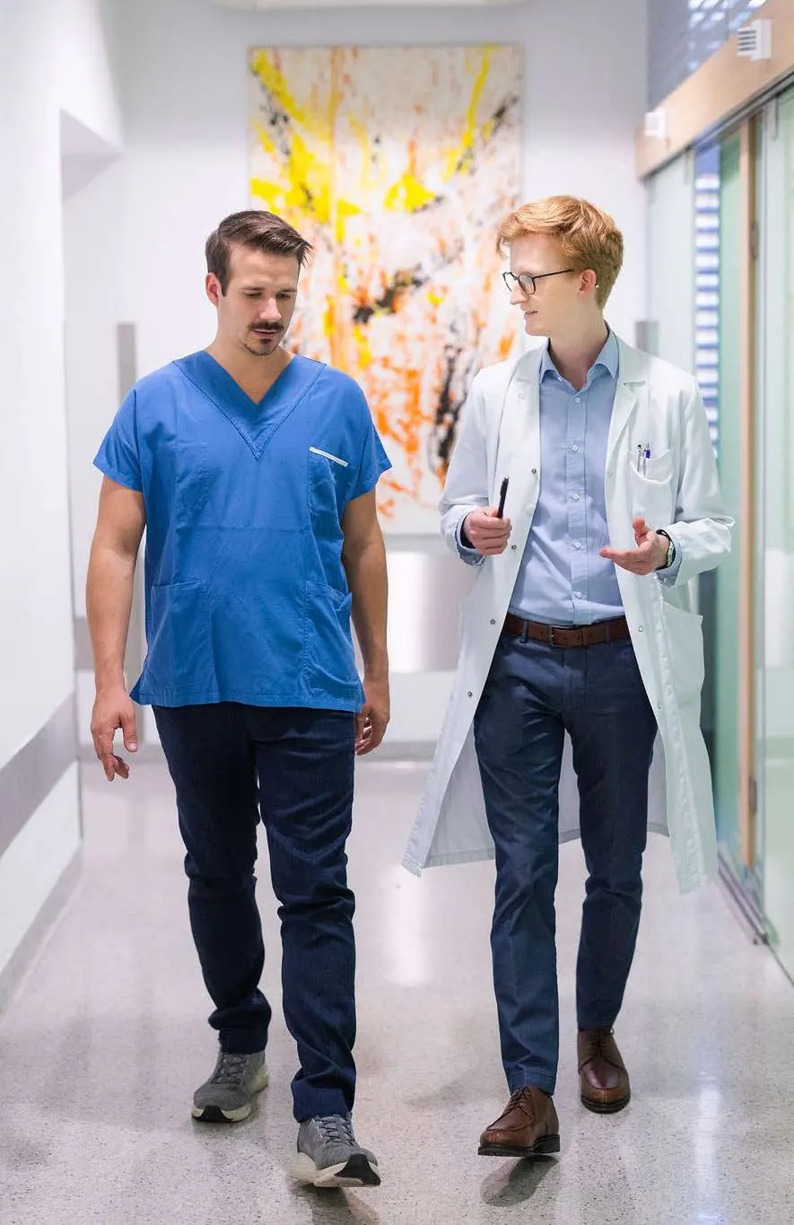 Dr. Benjamin Glaser und Dr. Viktor Frieders-Justin