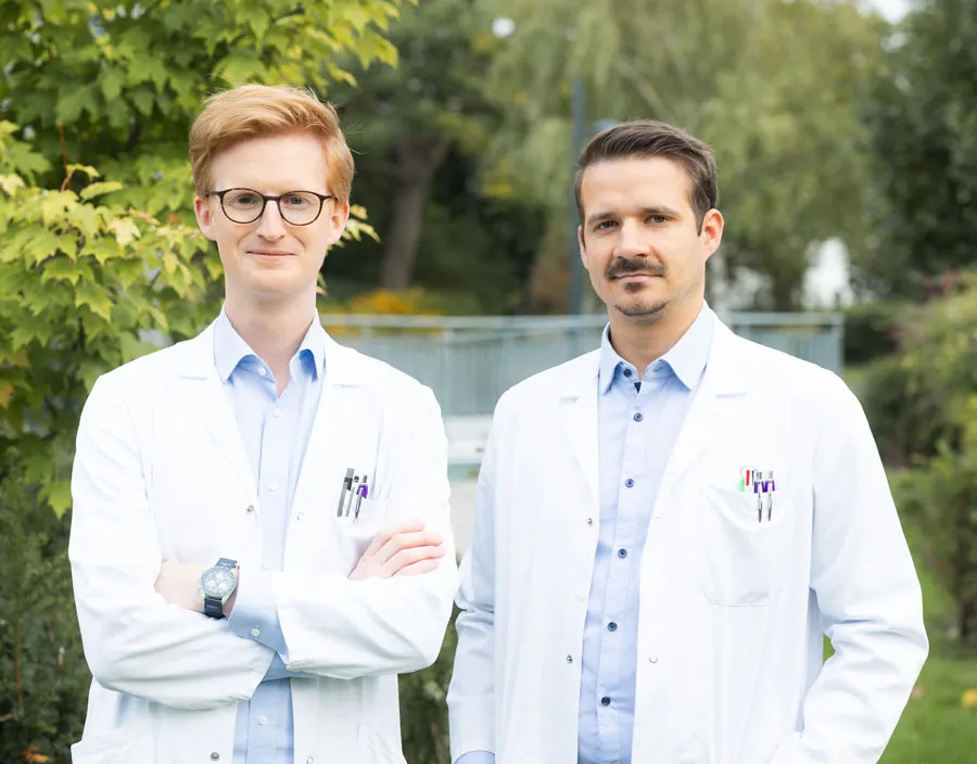 Dr. Viktor Frieders-Justin und Dr. Benjamin Glaser – Hernienspezialisten in Wien