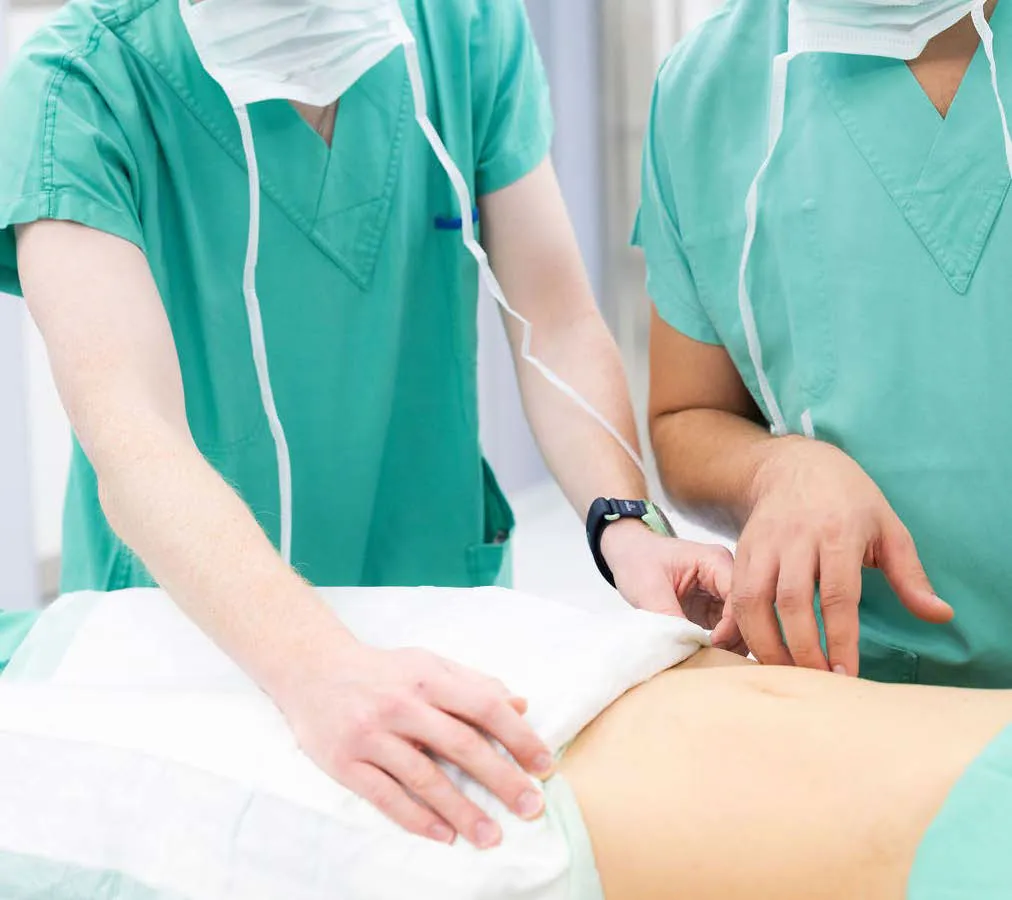 Minimalinvasive Hernienoperation
